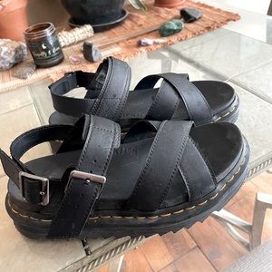 Chunky Dr. Martens Voss II Platform Sandals